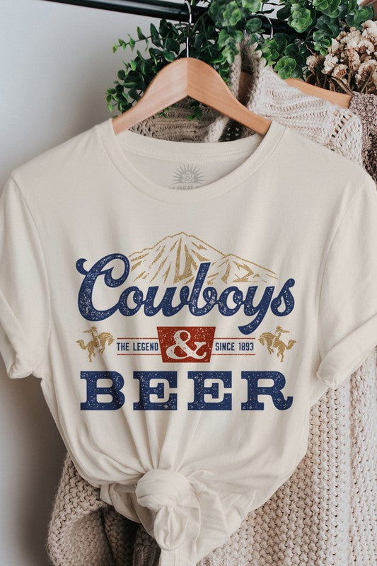 Cowboys & Beer Tee