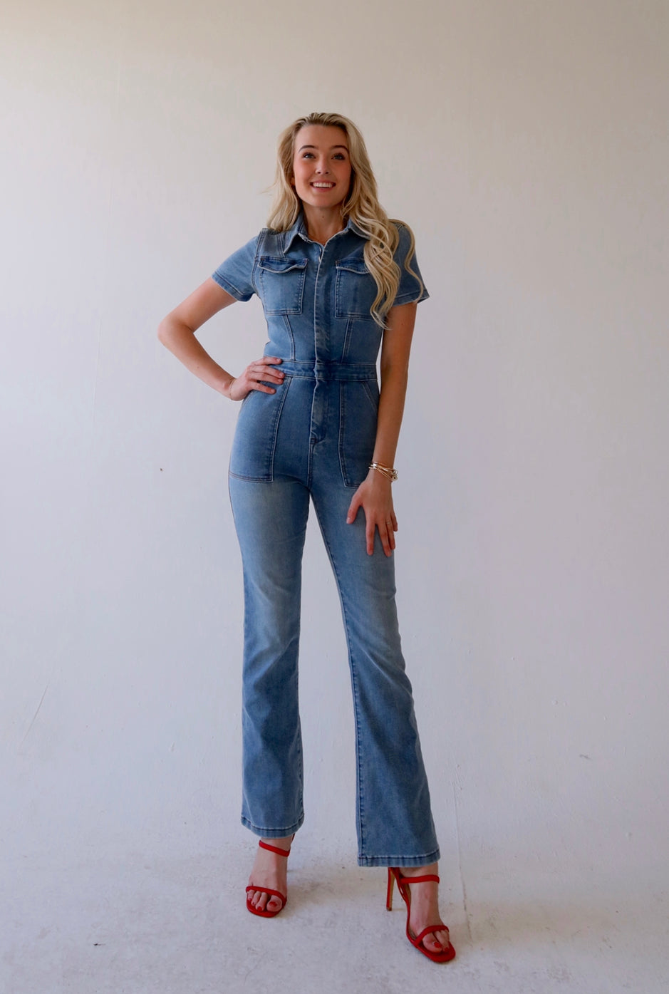 Blue Jean Baby Jumpsuit