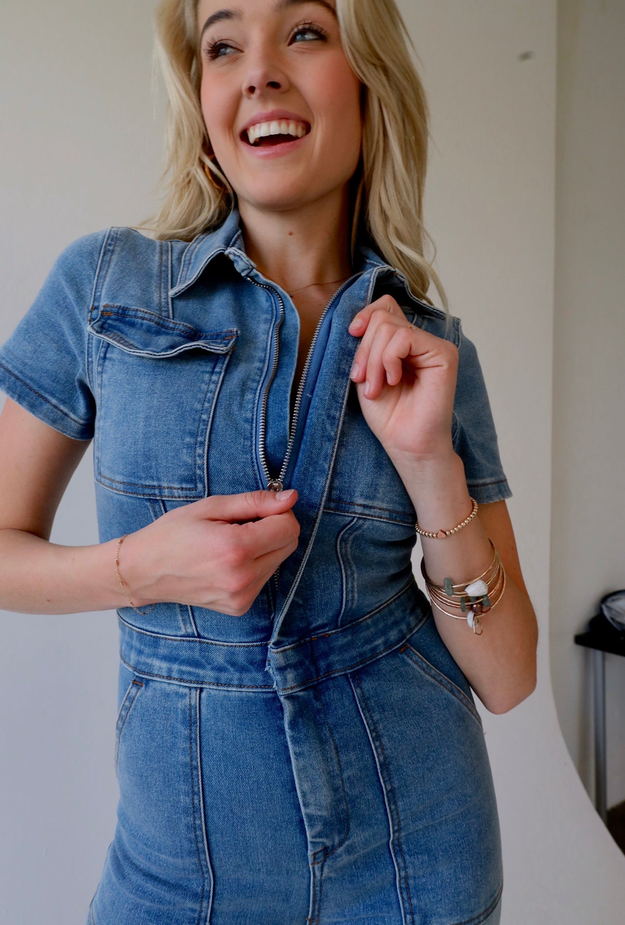 Blue Jean Baby Jumpsuit