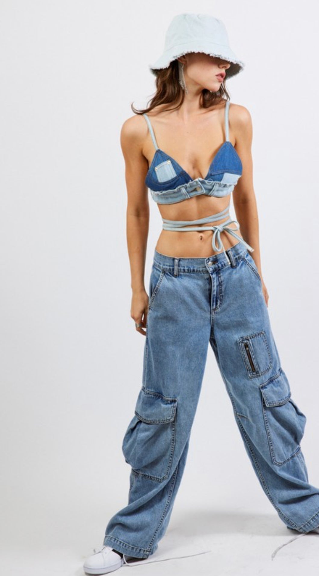 Patch It Up Denim Top