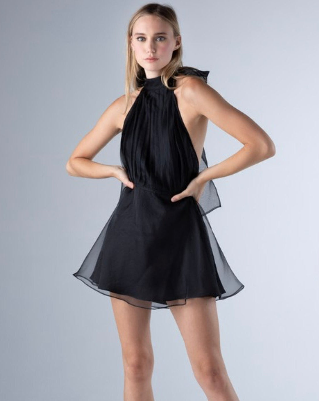 Life of The Party Mini Dress in Black