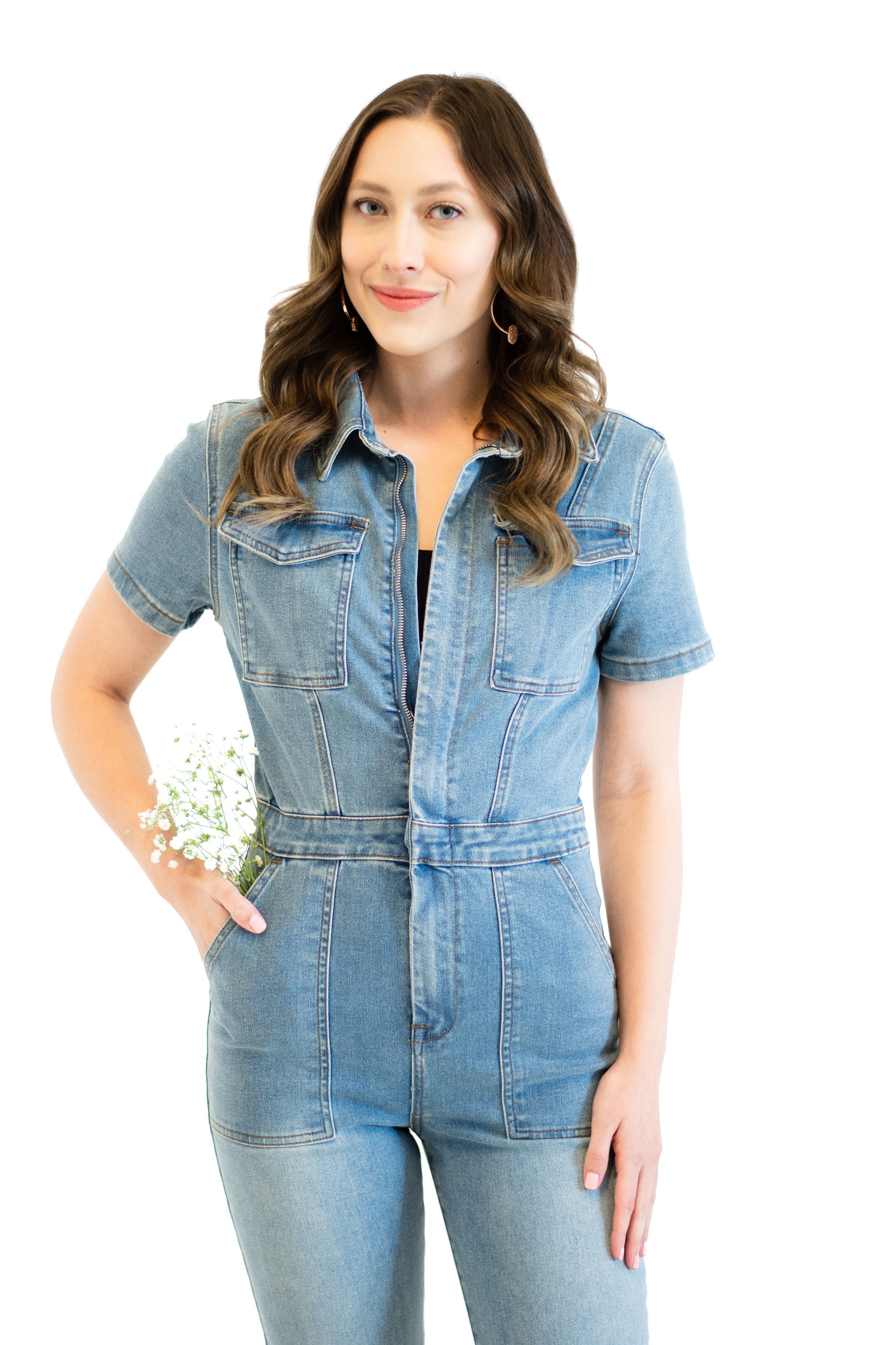 Blue Jean Baby Jumpsuit