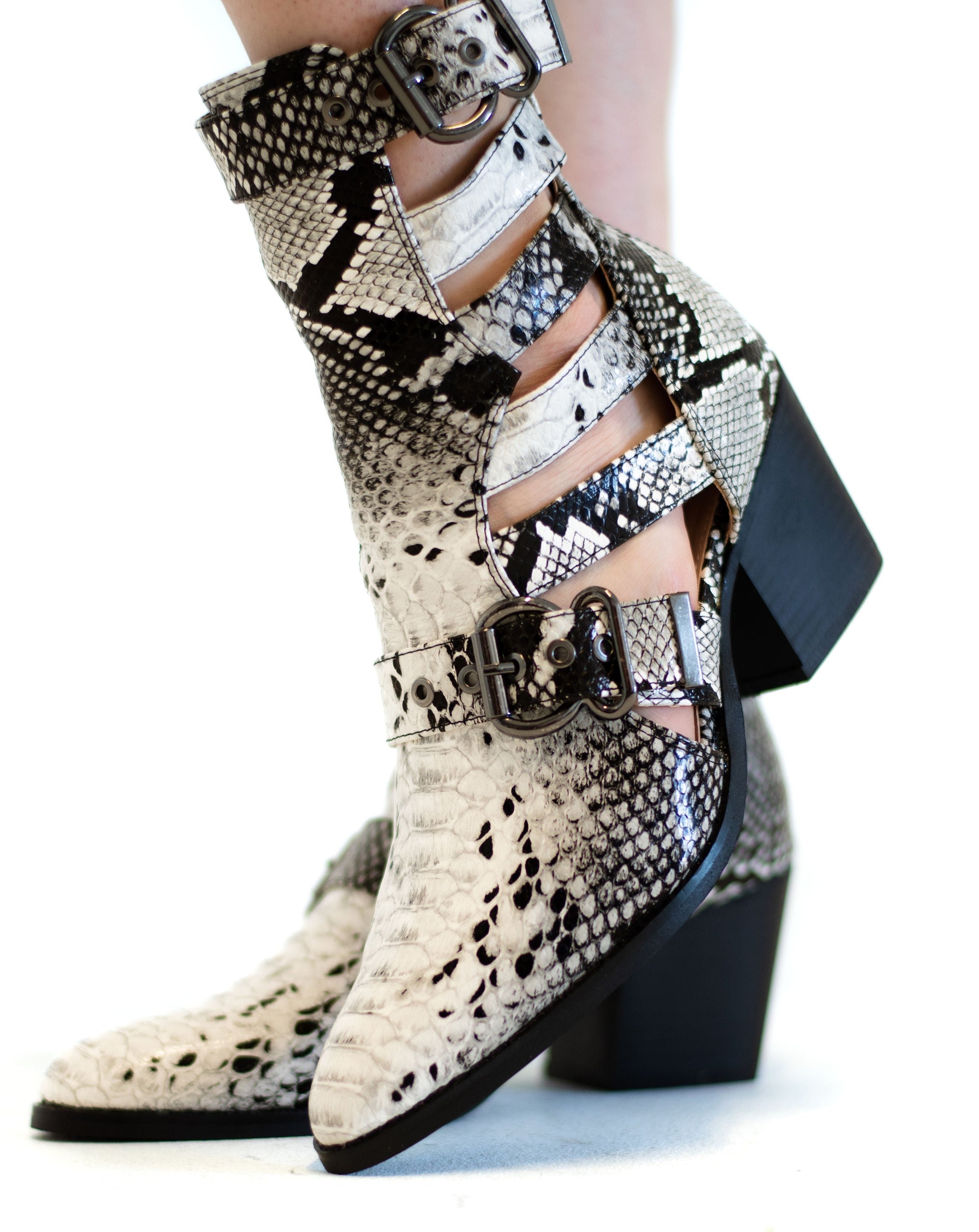 Jessica Snakeskin Boots